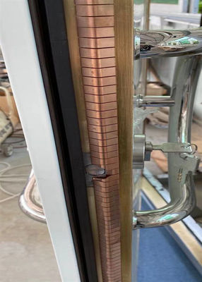 Manual Single Door Leaf Mri Room Door Rf Shielded Lock And Keys