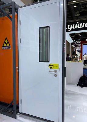 4mm 2100mm PET CT Lead Lined Sliding Doors Radiation Shielding