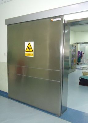 4mm 2100mm PET CT Lead Lined Sliding Doors Radiation Shielding