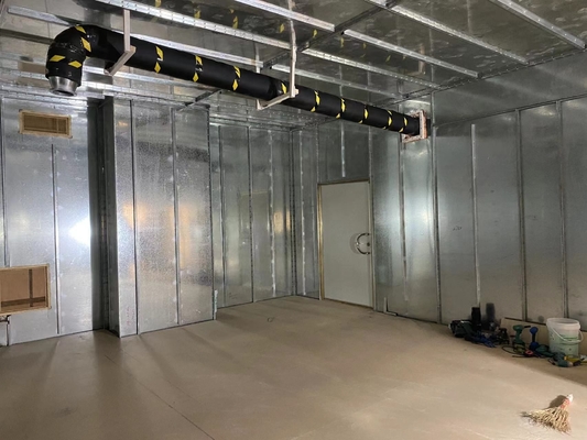 Siemens Galvanizeed Steel Panel Mri Room Shielding Installation