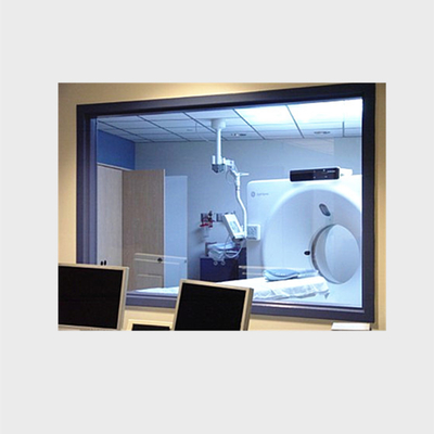High Durability Lead Glass Radiation Protection 8mm 10mm 12mm 40mm For Ct Scanners