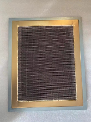 Brass 25mm Thickness Honeycomb Waveguide Air Vents Faraday Cage Installation