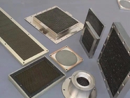 High Air Flow Light Weight Honeycomb Waveguide Air Vents with High Temperature Resistance