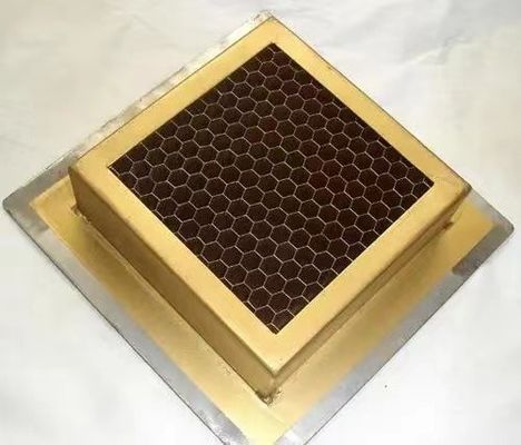 Lightweight Panel Mount Honeycomb Waveguide Air Vents Low Pass Transmission