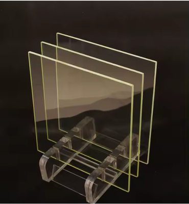 ≥90% Light Transmittance Radiation Protection Lead Glass For Radiographic Imaging