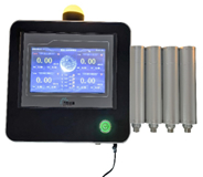 Portable User-Friendly Surface Contamination Meter for Energy Range 0.05-3.0 MeV Powered by 2 AA Batteries