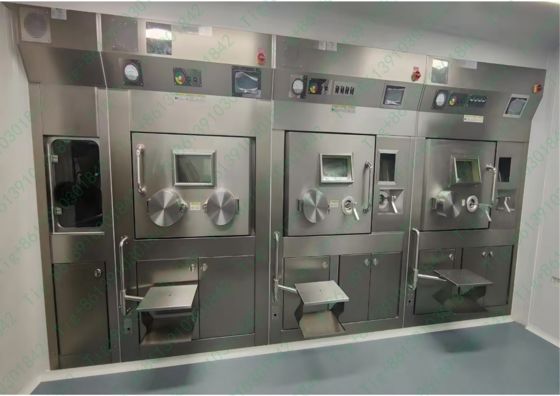 Nuclear Radiation Protection I131 Hot Cell with 2 Inches Thickness Meets Safety Standards and Active Carbon Ventilation Method