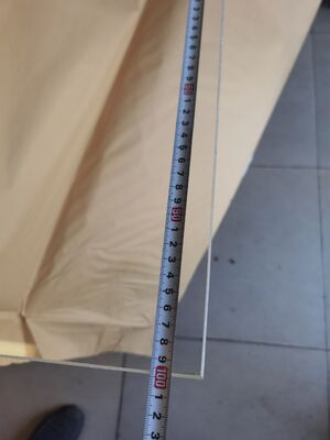 High-gloss X-Ray Lead Glass Containing 30~60% Lead Oxide & Under 1% Reflectivity for Radiology Room Radiation Barrier