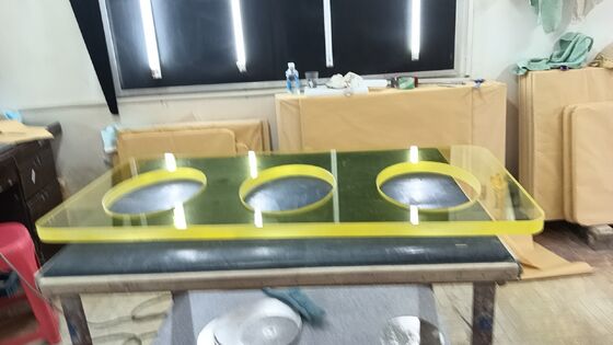 Chemical resistance Resistant To Most Chemicals Radiation Protection Lead Glass Designed for X Ray Rooms and Nuclear Medicine Environments