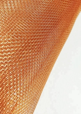 Acid And Alkali Resist Copper Wire Mesh With Strong Tensile Strength