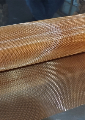 Fine 1m Mesh Copper Wire Mesh / Rf Shielding Mesh for Filtration up to 250 Mesh 30m to 100m Length