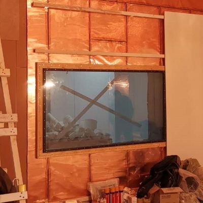 1200*900mm RF Shielded Window with 100 dB Shielding Effectiveness and Aluminum or Stainless Steel Frame
