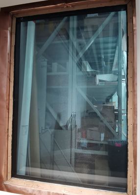 100dB Shielding RF Shielded Window with Brass Copper Mesh and 1.2m X 0.9m Visible Dimension