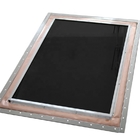 Alloy Frame Shielding RF Window With Painted Copper Mesh