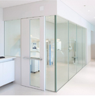 23mm Customized Lead Glass Shielding For Ct Room Radiation Protection