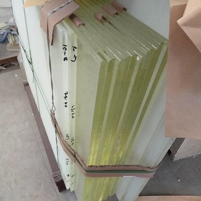 1200*1000 1.6mm Lead Glass Radiation Shielding For X Ray Room Medical Office Building