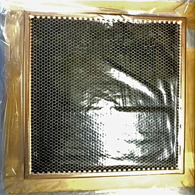 Rectangle Brass Honeycomb Vent Faraday Cage Material