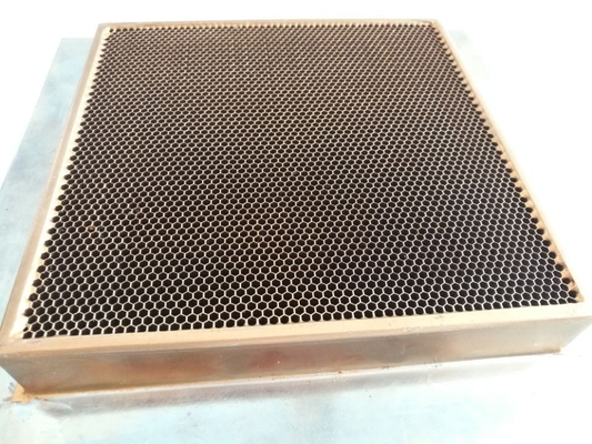 Stainless Steel Honeycomb Waveguide Air Vents With Frame And Hole For Mri Room