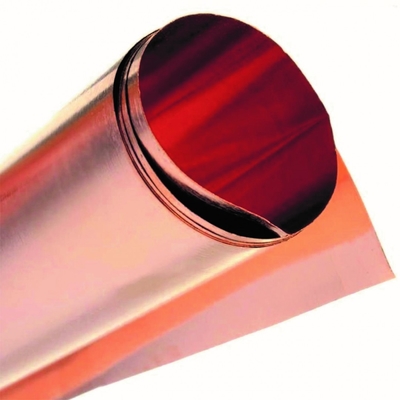 0.15mm Wrought Copper Foil Sheet High Precision Rolled 600mm