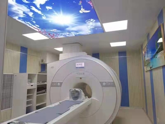 Whole Set Blue Sky Mri Led Lighting Soft Film Ceiling Efficient 2.4m X 1.8m