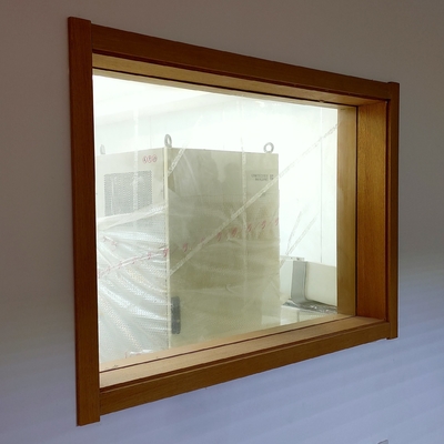 12mm Lead Glass Radiation For Nuclear Medicine Facilities