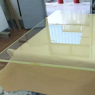 Square Radiation Protection Lead Glass with High Efficiency X-Ray & Gamma Ray Shielding in 10/12/15/18/20/25mm Thickness