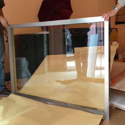 High-Density Radiation Protection Lead Glass with 2.6mmPb Shielding and 95% Light Transmittance for X-ray Rooms