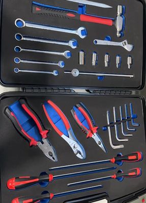 E-Service Nonmagnetic Tool Set Cushioned Handgrip Laser Mark for Secure Manipulation of Precision Electronic Components