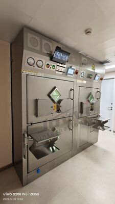 AI Controlled Nuclear Radiation Protection System With UV Ozone Disinfection And Galvanized Lead Steel Construction