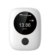150mm X 70mm X 35mm Nuclear Radiation Detector Featuring Battery Operation and Data Storage for Radiation Level Tracking