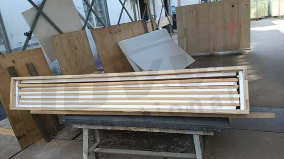 Without Frame X Ray Lead Glass for X-ray CT Room in Various Sizes and Thicknesses Providing Effective Radiation Shielding