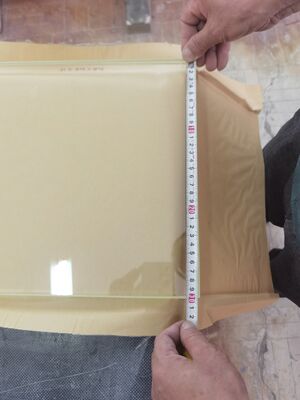 Without Frame X Ray Lead Glass Suitable for X-ray CT Room Varies by Size and Thickness Radiation Shielding Glass Solutions