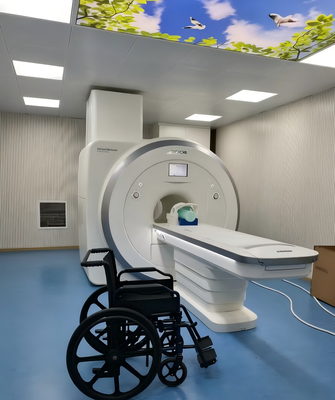 Non-Magnetic MRI Wheelchair with Aluminum Alloy Frame Foldable Design and Adjustable Footrest