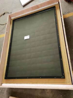 MRI Room Copper Mesh Shielded Window with Customized Dimensions
