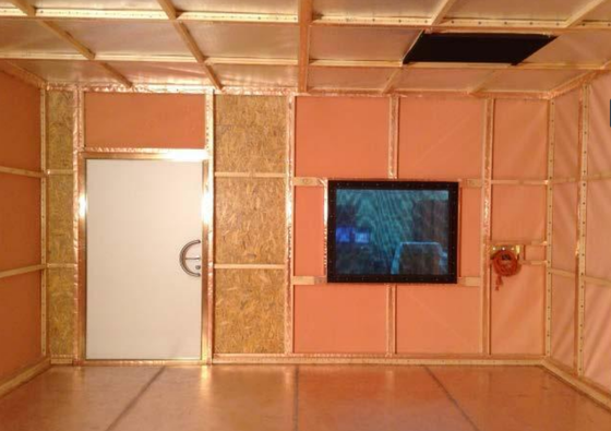 Custom RF Shielding Door For MRI Room 10-130MHz ≥100dB