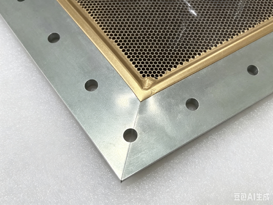 High Corrosion Resistance Honeycomb Waveguide Air Vents High Temperature Resistance High Air Permeability For MRI RF Rooms