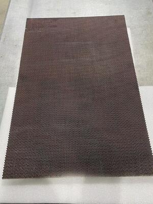 3mm Cell Size Honeycomb Waveguide Air Vents Customized Length