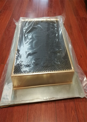 26mm Brass Honeycomb Carbon Air Filters Vent Rf Shielding