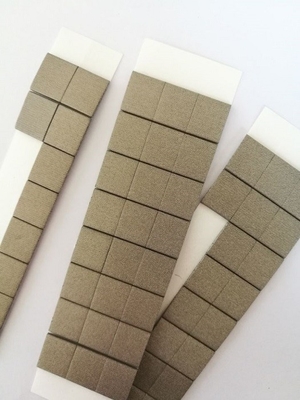 1000mm Square Conductive Gaskets Emi Shielding Conductive Fabric Over Foam For RF Door