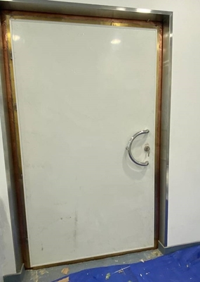 100db Rf Shielded Door For Mri Nuclear Magnetic Resonance Rooms