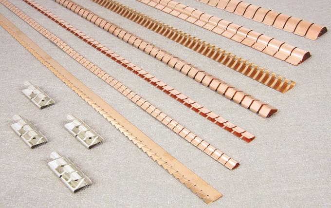 Beryllium Copper Figure Emi Shielding Gasket In Mri / Rf Door Finger