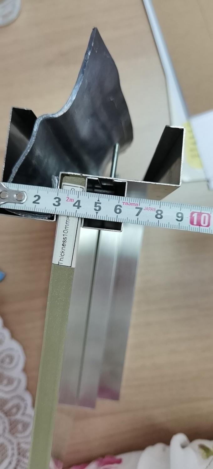 Customized 25mm Thickness Radiation Protection Lead Glass 1m X2m For