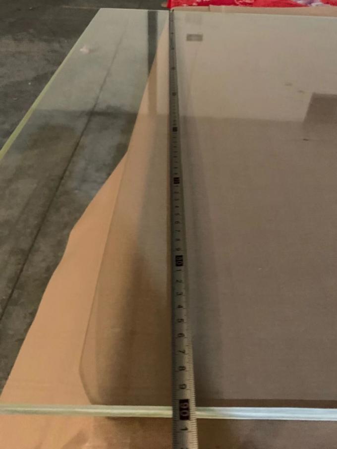 Zf3 Radiation Protection Lead Glass Xray Shielding With 8mm Thickness