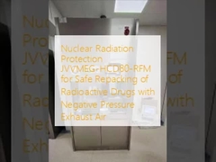 Nuclear Radiation Protection JVVMEG-HCD80-RFM for Safe Repacking of Radioactive Drugs with Negative Pressure Exhaust Air