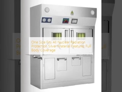 One Size Fits All Nuclear Radiation Protection Silver Material Features Full Body Coverage