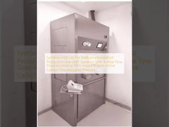 Synthesis Hot Cell For Radiopharmaceutical Production Line GMP Standard With In Real Time Dose Monitoring With Hepa Filtration Active Carbon Filter Negative Pressure