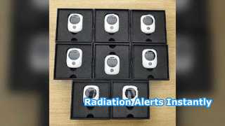 Radiation Detector LCD Touch Screen Dual Alarm